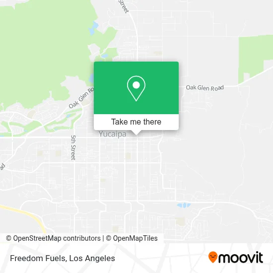 Freedom Fuels map