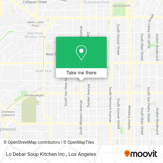Lo Debar Soup Kitchen Inc. map