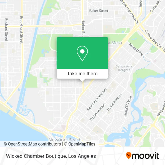 Wicked Chamber Boutique map