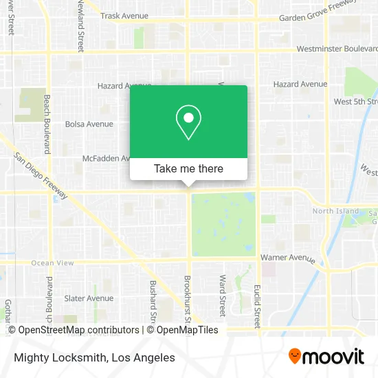 Mighty Locksmith map