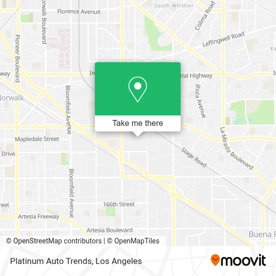 Platinum Auto Trends map