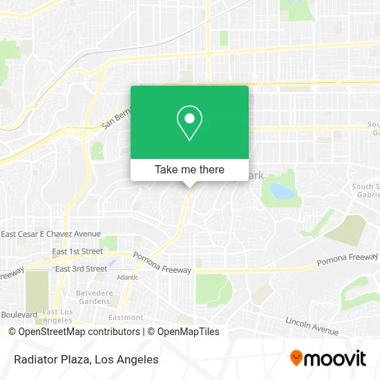 Radiator Plaza map
