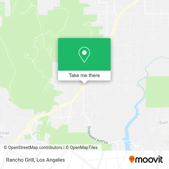 Rancho Grill map