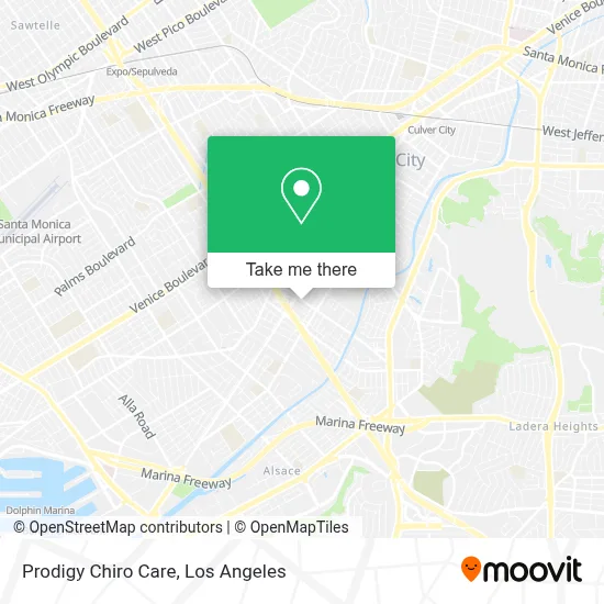 Prodigy Chiro Care map