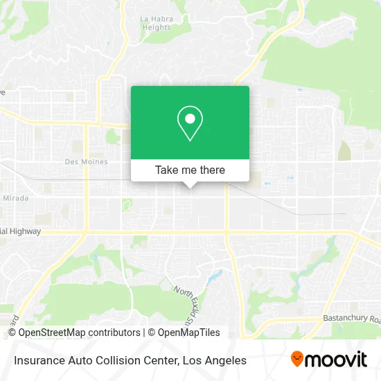 Insurance Auto Collision Center map
