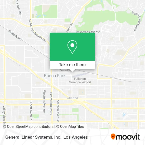 General Linear Systems, Inc. map