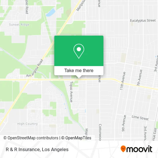 R & R Insurance map