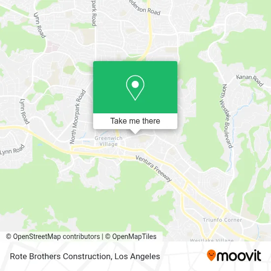 Rote Brothers Construction map