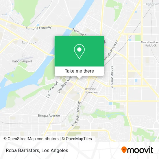 Rcba Barristers map