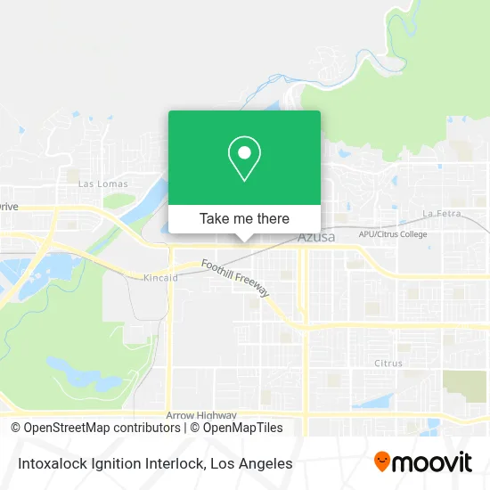 Intoxalock Ignition Interlock map