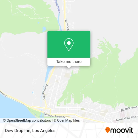 Dew Drop Inn map