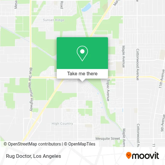 Rug Doctor map