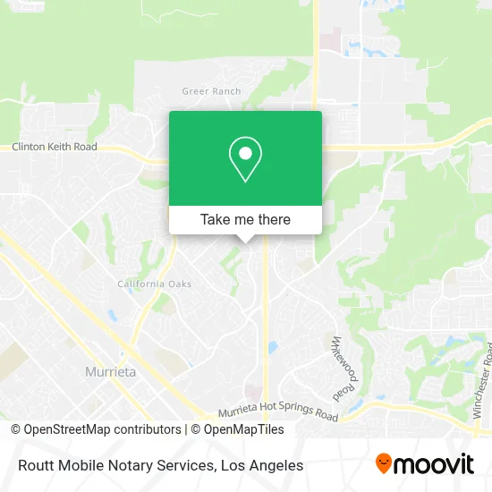 Routt Mobile Notary Services map