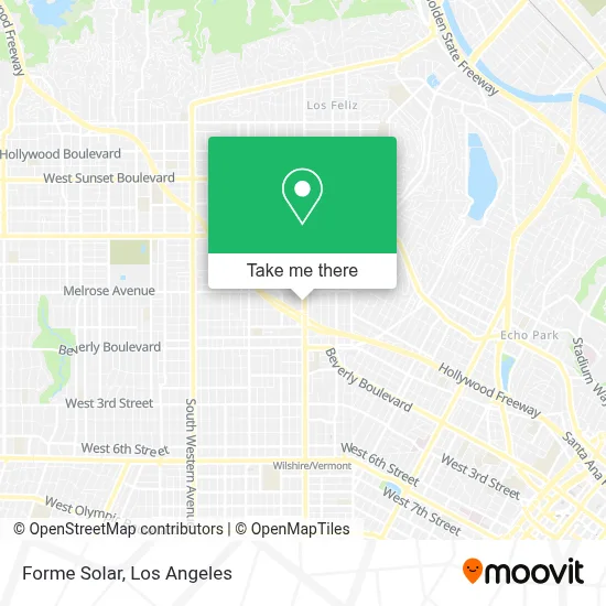 Forme Solar map