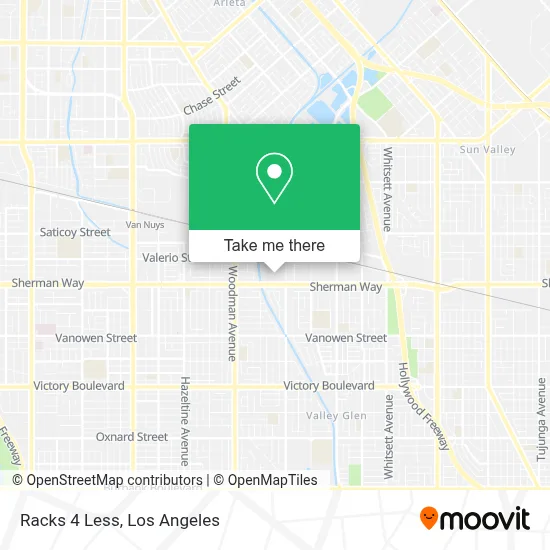 Racks 4 Less map