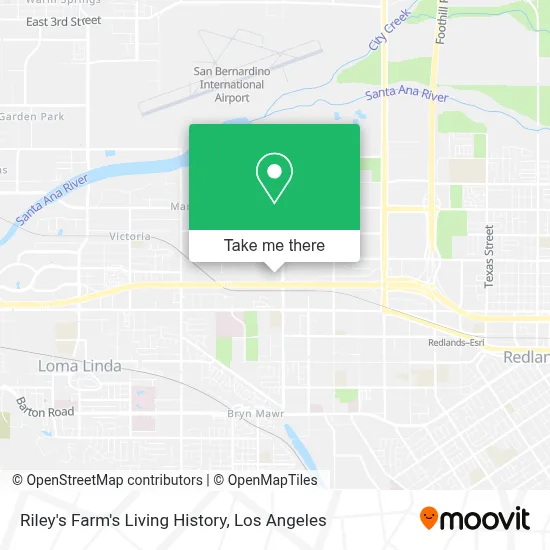 Riley's Farm's Living History map