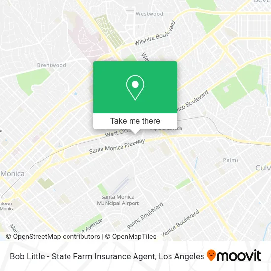 Bob Little - State Farm Insurance Agent map