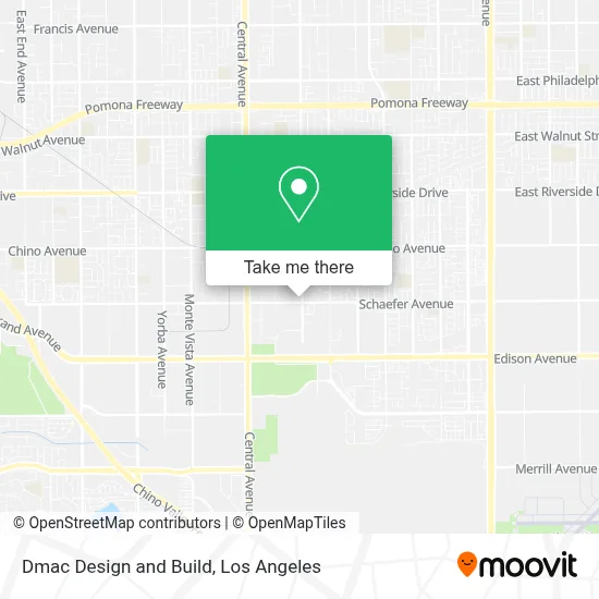Dmac Design and Build map