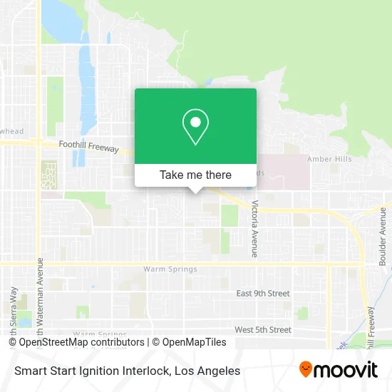 Smart Start Ignition Interlock map
