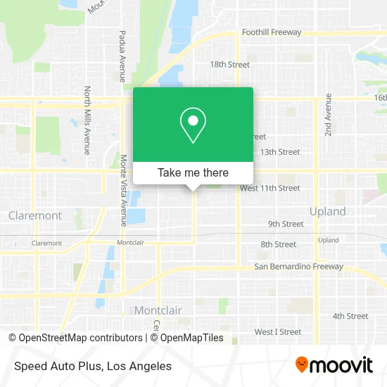 Speed Auto Plus map