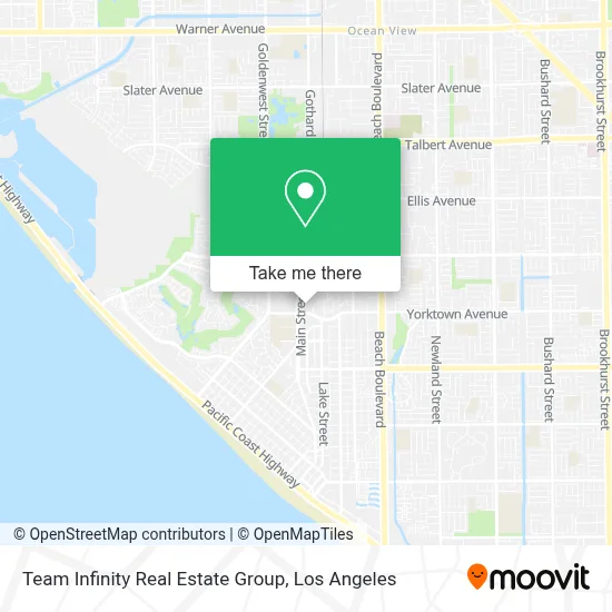 Team Infinity Real Estate Group map