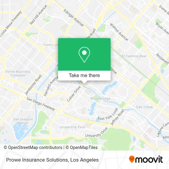 Prowe Insurance Solutions map
