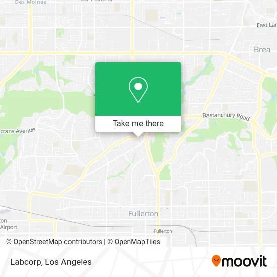 Labcorp map