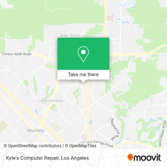Kyle's Computer Repair map
