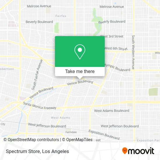 Spectrum Store map