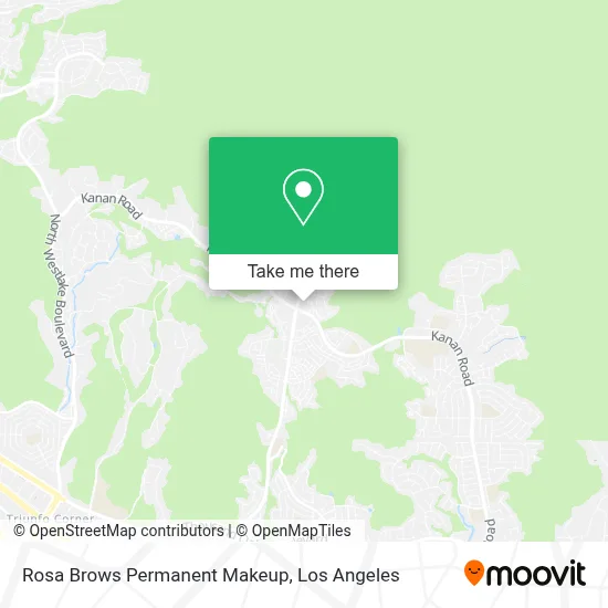 Rosa Brows Permanent Makeup map