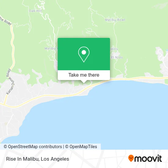 Rise In Malibu map