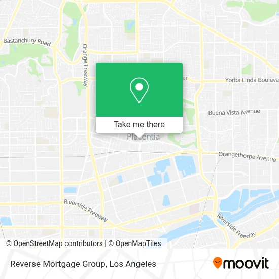 Reverse Mortgage Group map