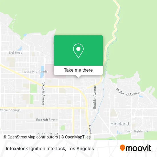 Intoxalock Ignition Interlock map