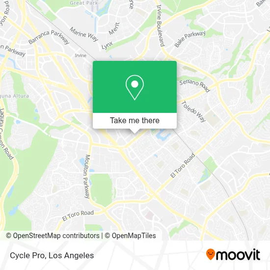 Cycle Pro map