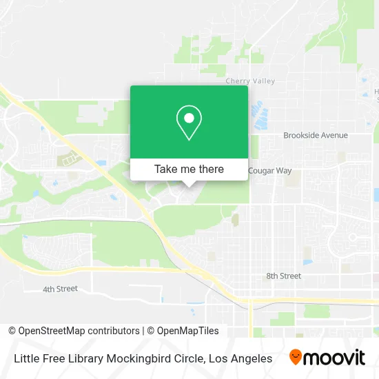 Little Free Library Mockingbird Circle map