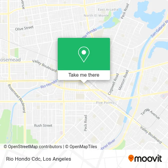 Rio Hondo Cdc map