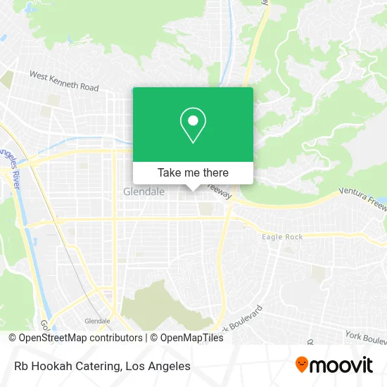 Rb Hookah Catering map