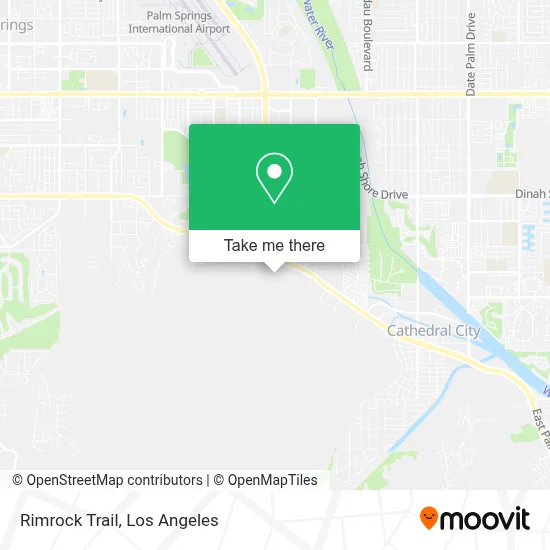 Rimrock Trail map