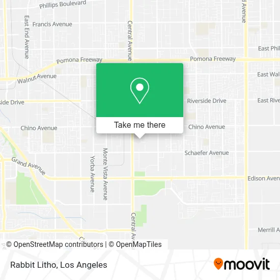 Rabbit Litho map