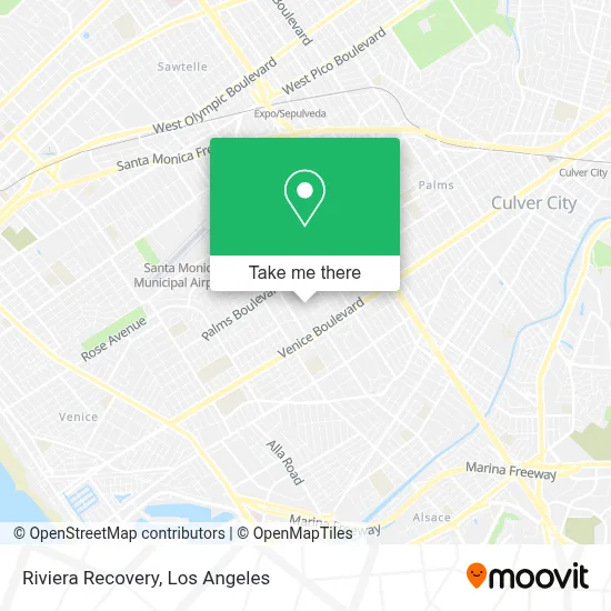 Riviera Recovery map