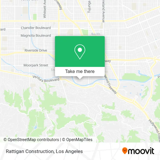 Rattigan Construction map
