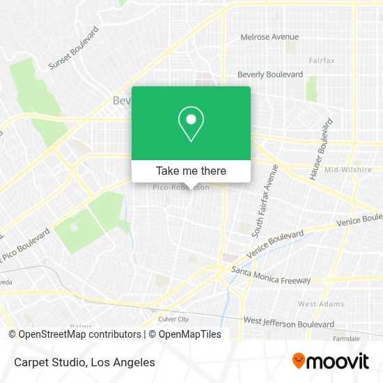 Carpet Studio map
