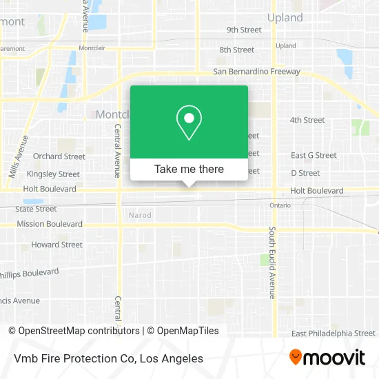 Vmb Fire Protection Co map