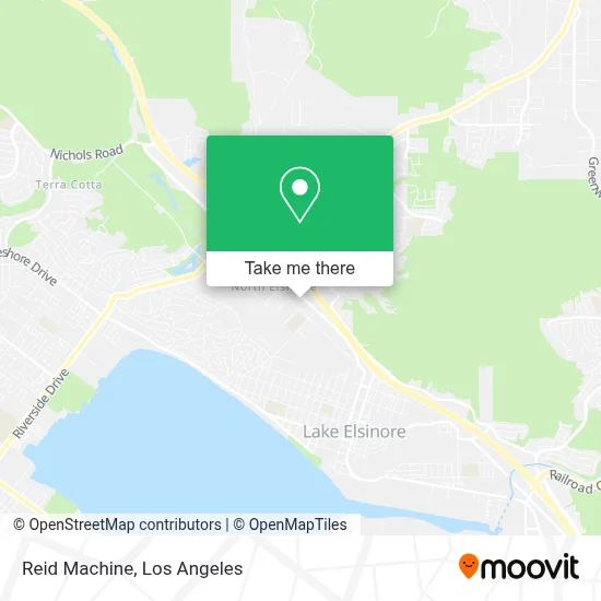 Reid Machine map