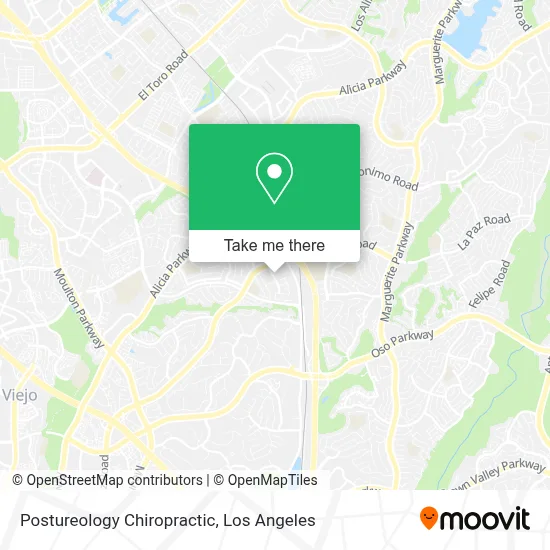 Postureology Chiropractic map
