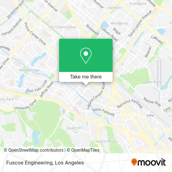 Fuscoe Engineering map