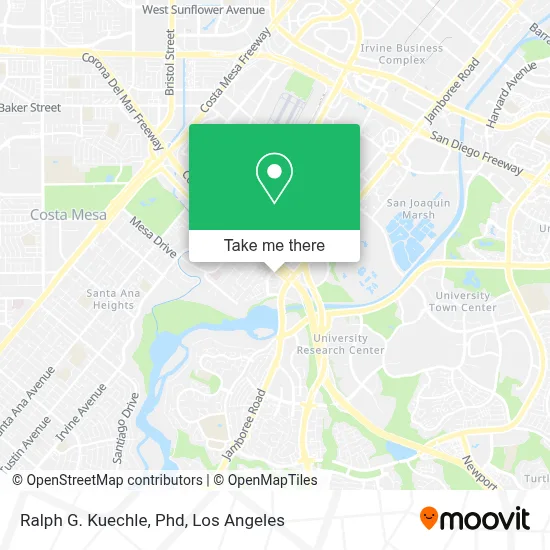 Ralph G. Kuechle, Phd map