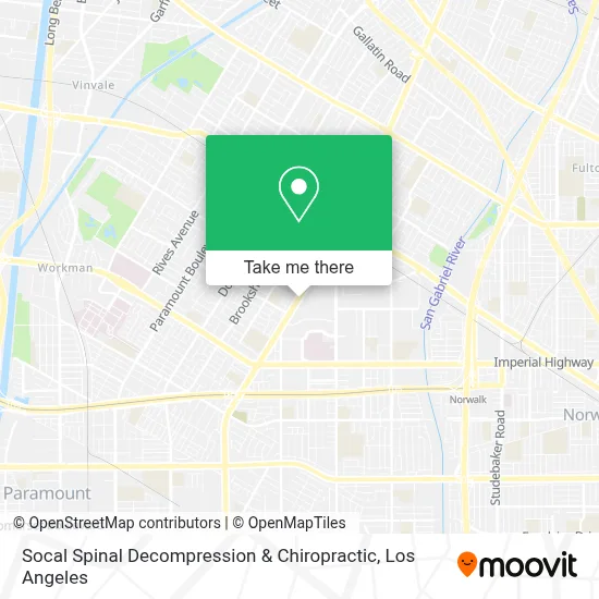 Socal Spinal Decompression & Chiropractic map