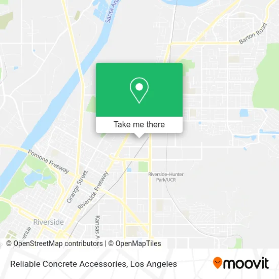 Reliable Concrete Accessories map