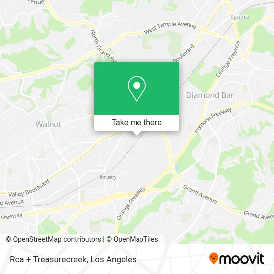 Rca + Treasurecreek map